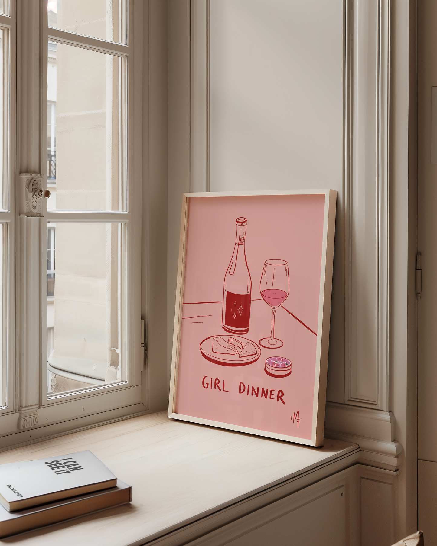 Girl Dinner Poster